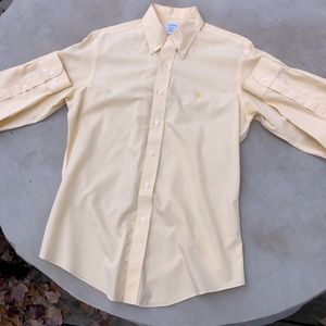 Brooks brothers logo long sleeve button down